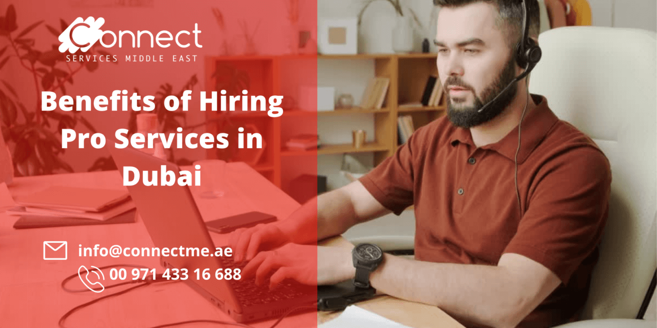 Benefits of Hiring Pro Services in Dubai