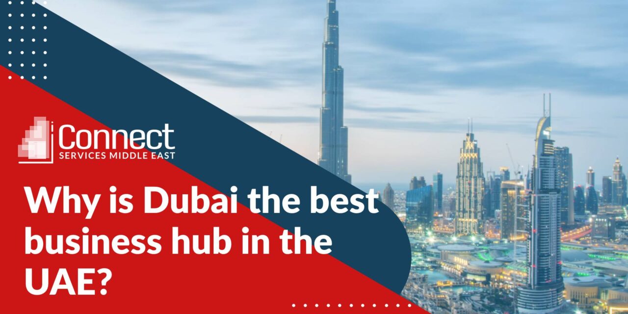 Why is Dubai the best business hub in the UAE?
